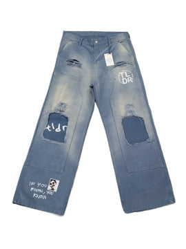 Sun Washed Carpenter Jeans