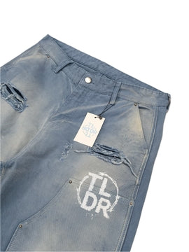 Sun Washed Carpenter Jeans