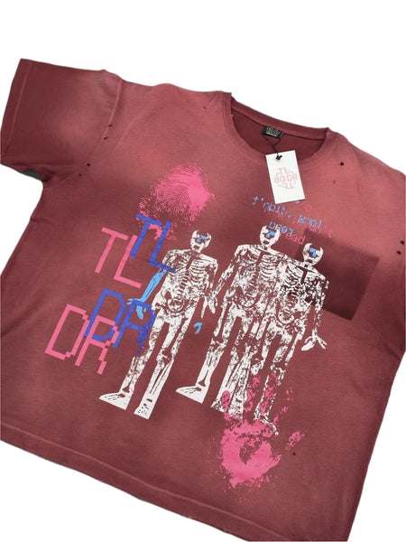 Potassium Sun Washed Distressed T-Shirt