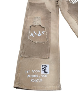 Sun Washed Carpenter Denim